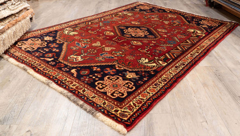 Handmade nomadic Qashqai rug - 310339