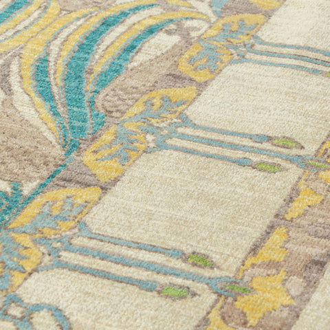 Handmade Arts and Craft Afghan carpet - 310437