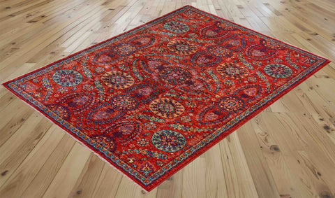 Handmade Afghan Seljuk rug - 390000-622