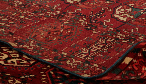 Antique handmade Tekke Turkoman carpet - WS139668