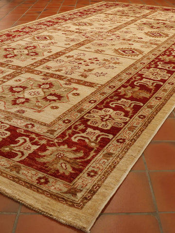 Fine handmade Afghan Ziegler wide runner - WS263194