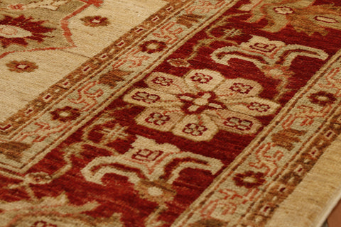 Fine handmade Afghan Ziegler wide runner - WS263194