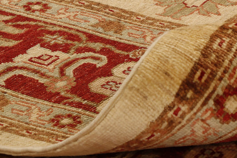 Fine handmade Afghan Ziegler wide runner - WS263194