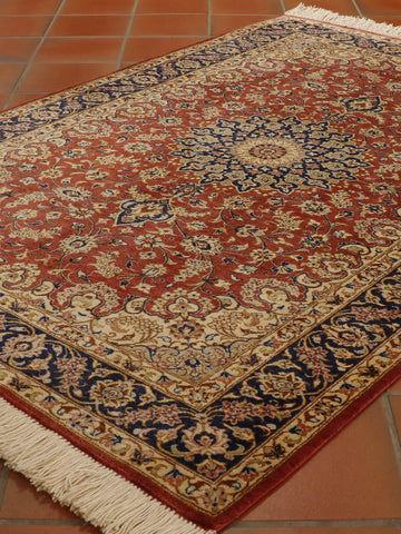 Extra fine handmade Oriental Qum silk - WS273880