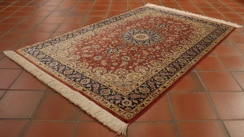 Extra fine handmade Oriental Qum silk - WS273880