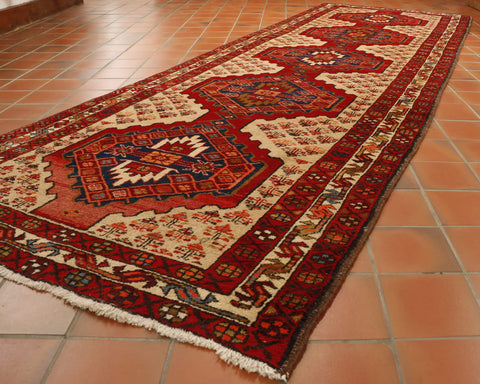 Handmade Persian Sarab wide runner - WS274056
