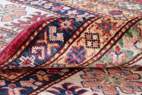 Fine handmade Afghan Kazak carpet - WS284953