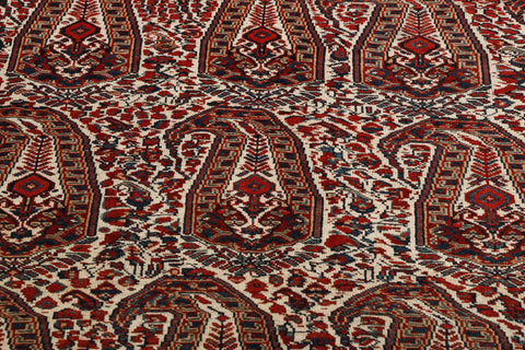 Antique handmade Oriental rug - 295623