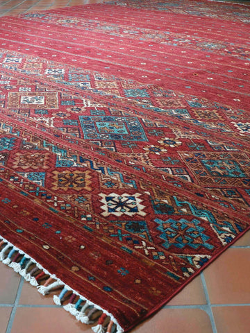 Handmade Afghan Samarkand carpet - WS295728