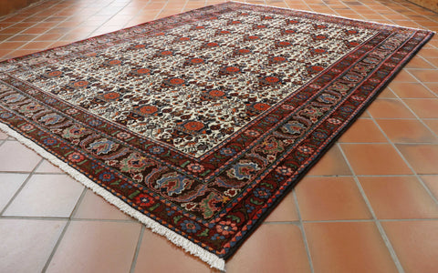 Handmade Oriental Abadeh rug - 306290