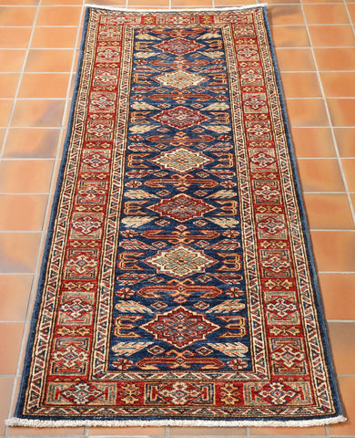 Fine handmade Afghan Kazak runner - 306325
