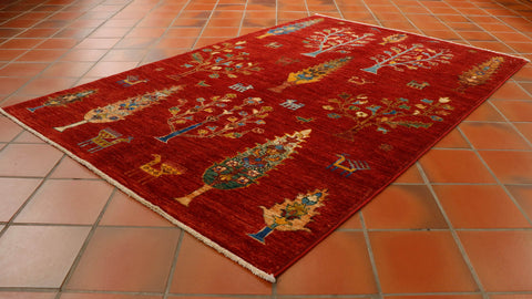 Handmade Afghan Shahi rug - WS306475