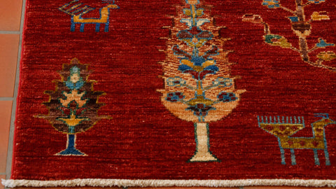 Handmade Afghan Shahi rug - WS306475