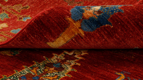 Handmade Afghan Shahi rug - WS306475