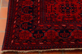 Fine handmade Afghan Belgique carpet - 306653