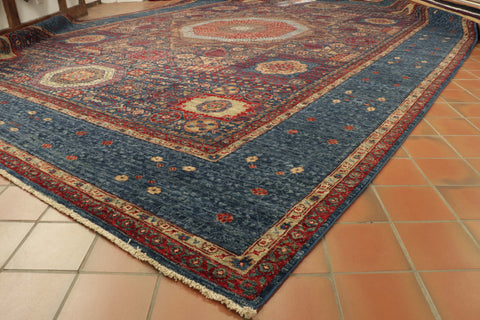 Handmade Afghan Mamluk oversize carpet - WS307331