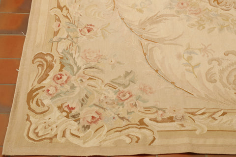 Fine handmade Aubusson rug - WS307469