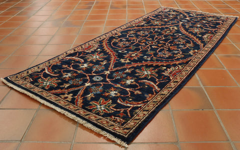 Handmade Afghan Choeb Rang short runner - WS307484