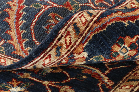 Handmade Afghan Choeb Rang short runner - WS307484