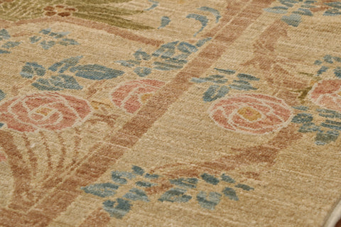 Handmade Arts and Craft Afghan runner - WS307650