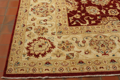 Fine handmade Afghan Ziegler square carpet - WS307658