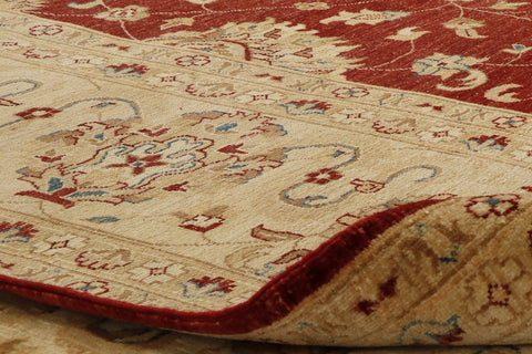 Fine handmade Afghan Ziegler square carpet - WS307658