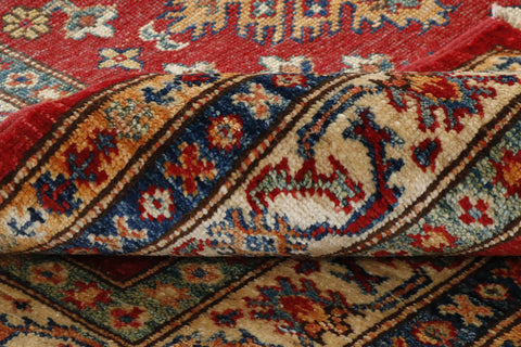 Handmade Afghan Kazak rug - WS307756