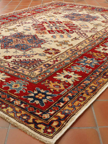 Handmade Afghan Kazak rug - WS307780