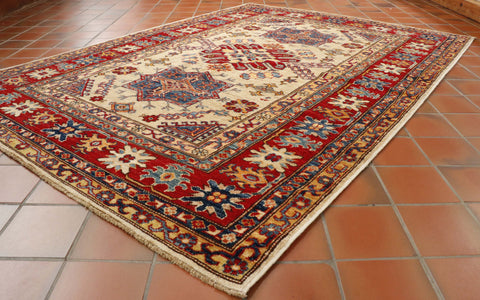 Handmade Afghan Kazak rug - WS307780