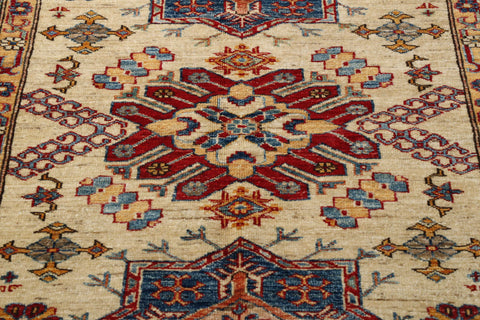 Handmade Afghan Kazak rug - WS307780