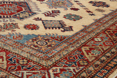 Extra fine handmade Afghan Kazak rug - WS307785