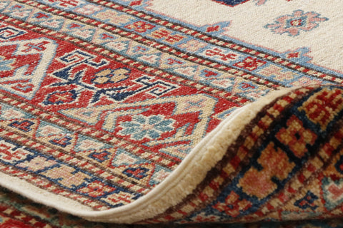 Extra fine handmade Afghan Kazak rug - WS307785