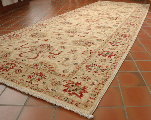 Fine handmade Afghan Ziegler wide runner - WS307924