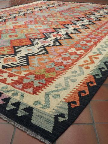 Handmade Afghan Kilim - WS307987