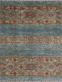Handmade fine Afghan Samarkand carpet - ENR308231