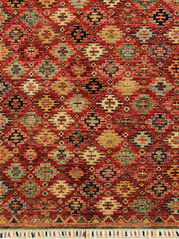 Handmade Afghan Kharjeen rug - ENR308435