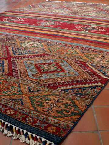 Handmade Afghan Kharjeen carpet - WS308521
