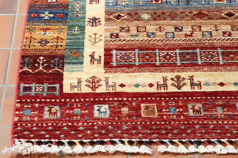 Handmade Afghan Loribaft runner - WS308632